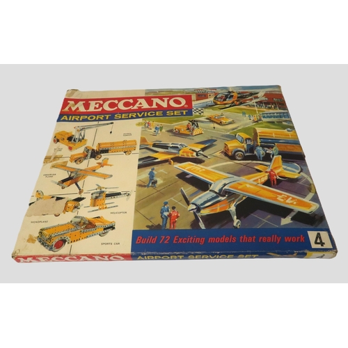 79 - Boxed Scalextric Mighty Metro set, together with a boxed Meccano set