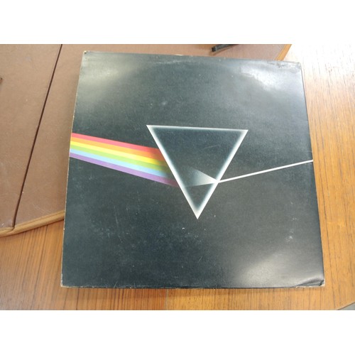 248 - Pink Floyd ' Dark Side of the Moon album ' (First pressing with blue diamond central label including... 