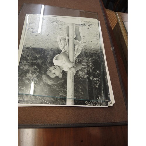 175 - Quantity of 1950's large format photographs, views of Singapore and child portraits