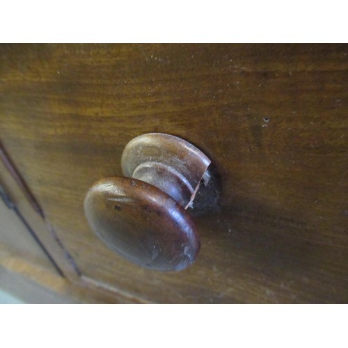 1760 - 19th Century mahogany press / housekeeper's cupboard, 194cm wide