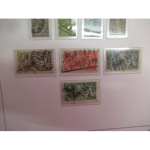 256 - Four Stanley Gibbons Albums containing extensive collection of Great Britain stamps, Victoria to Eli... 