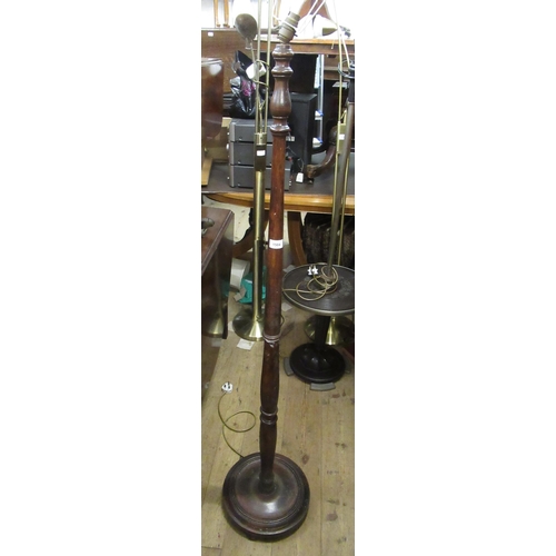 1504 - 1930's turned column standard lamp