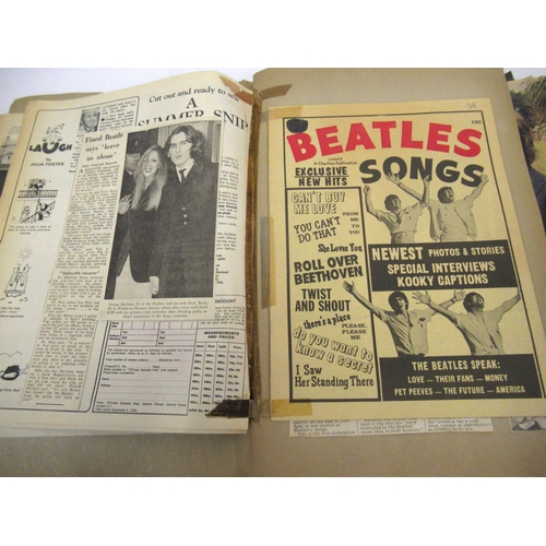 106 - 1960's Beatles scrapbook