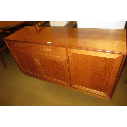 1483 - 20th Century G Plan teak sideboard designed by Victor Wilkins, with a single long drawer and three p... 