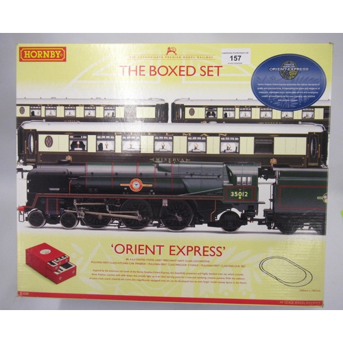 157 - Modern Hornby boxed set ' Orient Express ' R1038