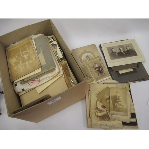 235 - Quantity of Victorian and later photographs and ephemera