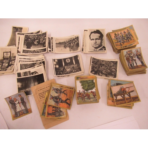 245 - Quantity of German Third Reich cigarette cards