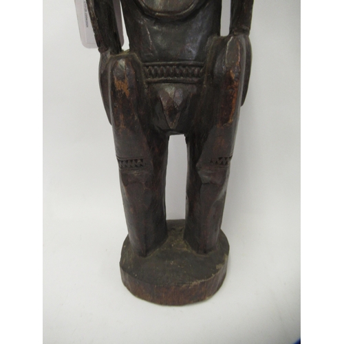 265 - Papua New Guinea, carved wooden Sepik ancestral figure