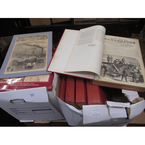 274 - Quantity of various 20th century American Civil War related books