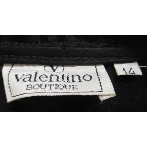 43 - Valentino Night, two piece skirt suit, two red skirts and a Valentino Boutique jacket, all size 14