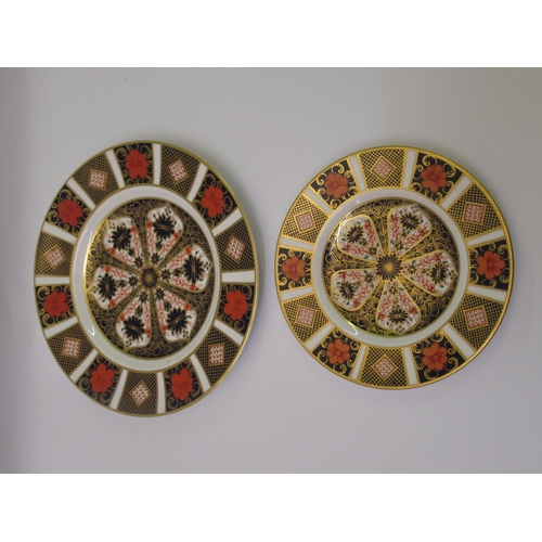 459 - Two Royal Crown Derby Imari pattern plates