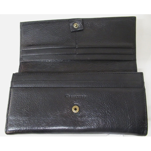 49 - Mulberry, ladies Continental wallet, 18.5 x 9cm