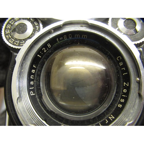 91 - Franke & Heidecke Rolleiflex twin lens reflex camera