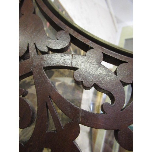 1133 - 19th Century mahogany cased wall regulator clock by J & T Foster, Manchester, the circular 13in dial... 