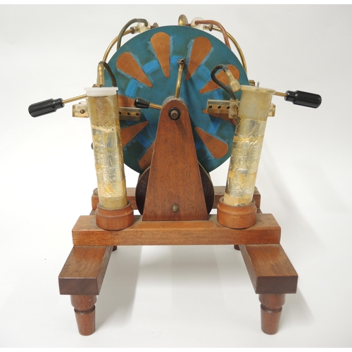 110 - Early to mid 20th Century Wimshurst electrostatic machine