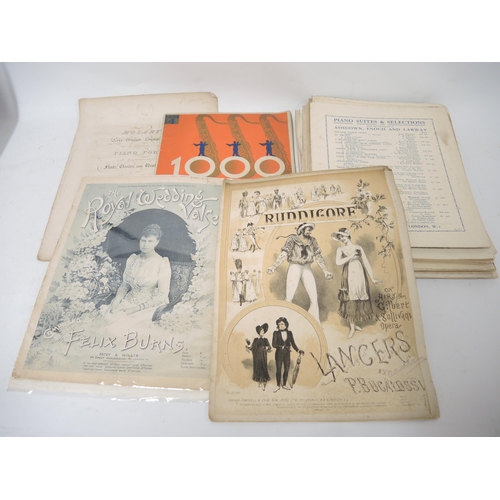 261 - Box containing a quantity of various programmes including Comedy Theatre ' One Summer's Day ' 100th ... 