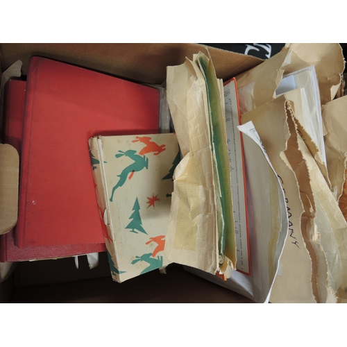 293 - Box containing a quantity of various stamps, loose and in albums