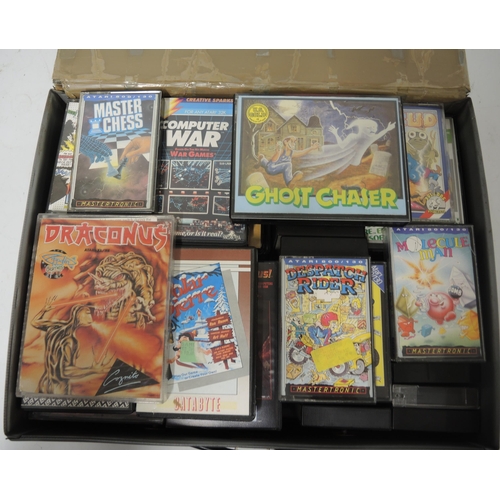 309 - Quantity of 1980's Atari and other video games in Atari case