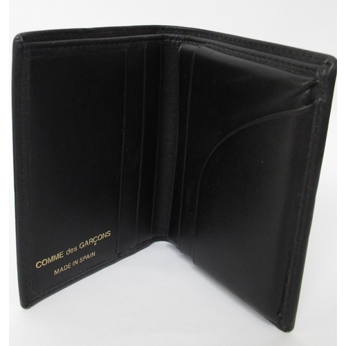 51 - Saint Laurent Paris, black leather wallet, Kenzo Paris black leather coin purse, Smythson card case ... 