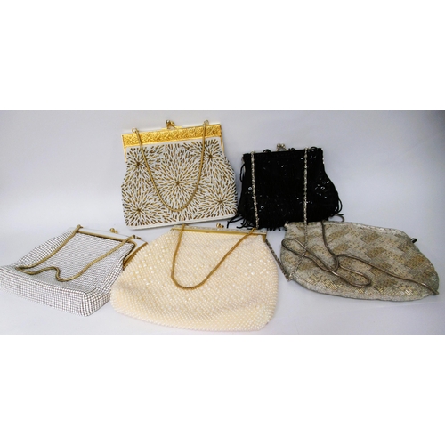 65 - Five various evening bags