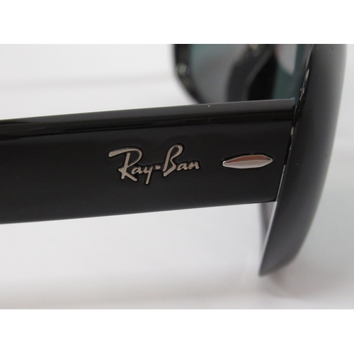 82 - Pair of Ray-Ban Jackie Ohh sunglasses in original case, together with an Emporio Armani sunglasses c... 