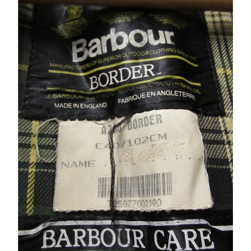 86 - Two Barbour Border jackets