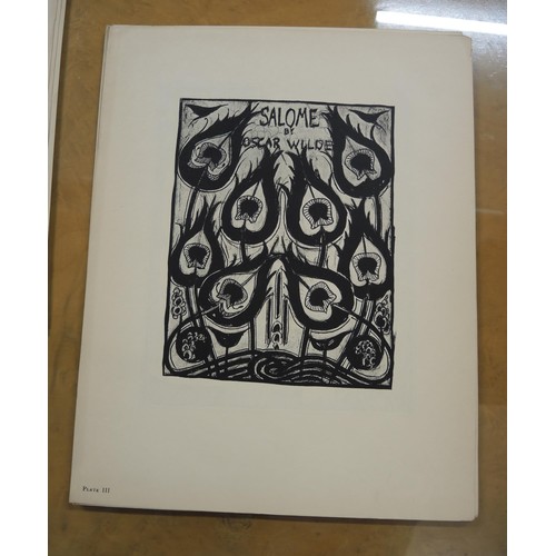 453 - Portfolio of Aubrey Beardsley's drawings illustrating Salome by Oscar Wilde