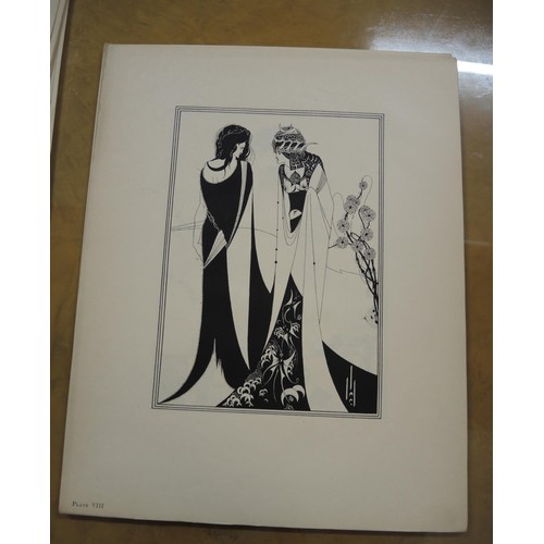 453 - Portfolio of Aubrey Beardsley's drawings illustrating Salome by Oscar Wilde