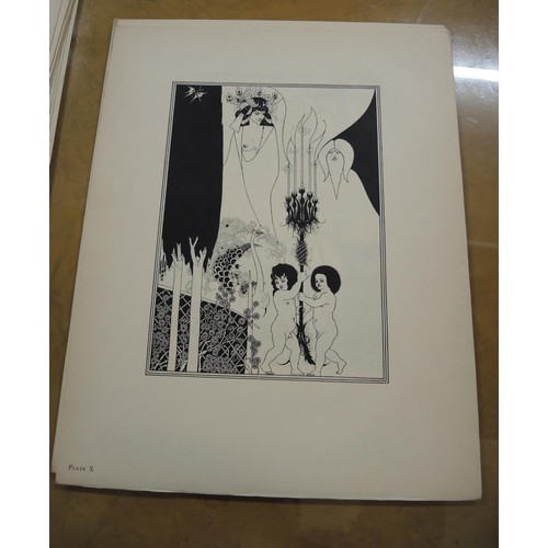 453 - Portfolio of Aubrey Beardsley's drawings illustrating Salome by Oscar Wilde