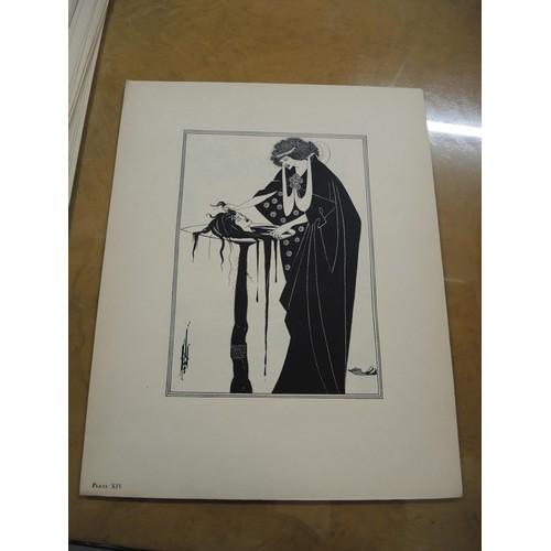 453 - Portfolio of Aubrey Beardsley's drawings illustrating Salome by Oscar Wilde