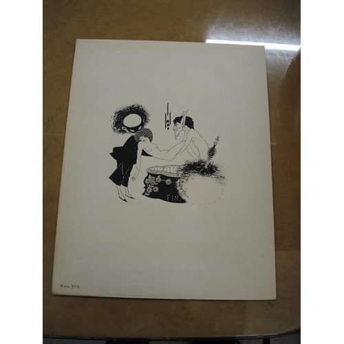 453 - Portfolio of Aubrey Beardsley's drawings illustrating Salome by Oscar Wilde