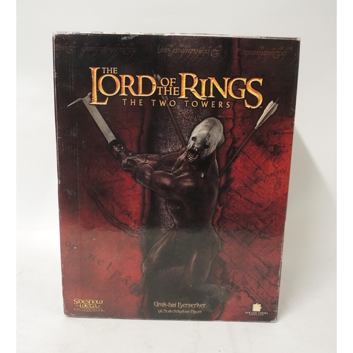 191 - Sideshow Weta Lord of the Rings figure ' Berserker ', boxed