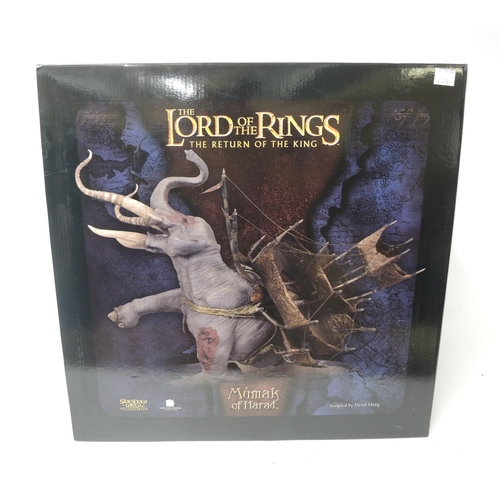 193 - Sideshow Weta Lord of the Rings figure ' Mumak of Harad ', boxed