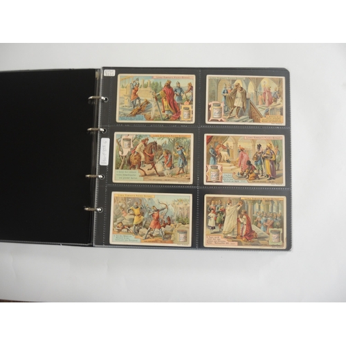 222 - Album containing thirty one sets of Liebig collectors cards