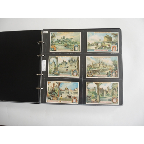 222 - Album containing thirty one sets of Liebig collectors cards