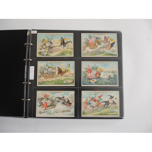 222 - Album containing thirty one sets of Liebig collectors cards