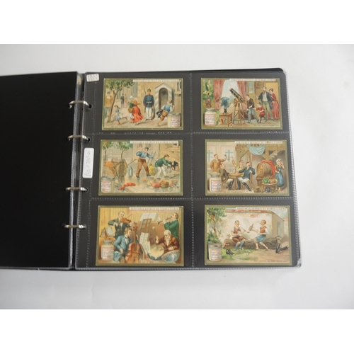 222 - Album containing thirty one sets of Liebig collectors cards