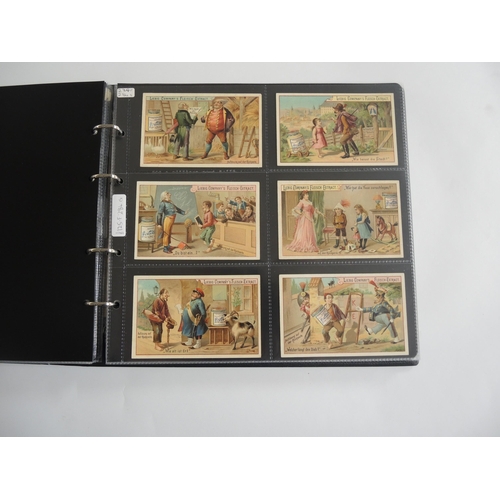 222 - Album containing thirty one sets of Liebig collectors cards