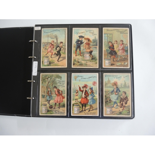 222 - Album containing thirty one sets of Liebig collectors cards