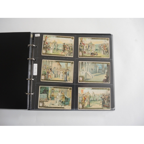 222 - Album containing thirty one sets of Liebig collectors cards