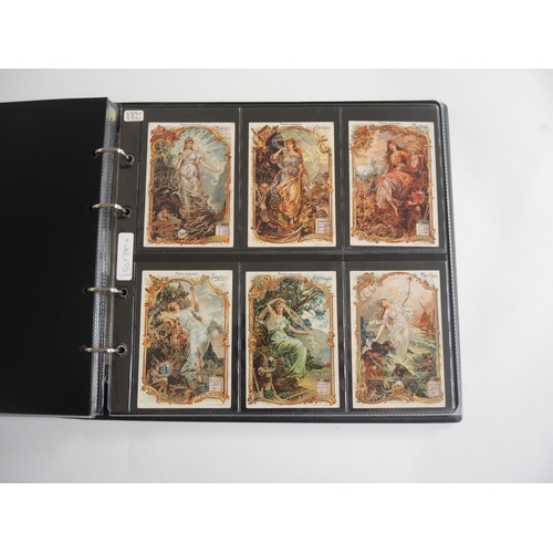 222 - Album containing thirty one sets of Liebig collectors cards