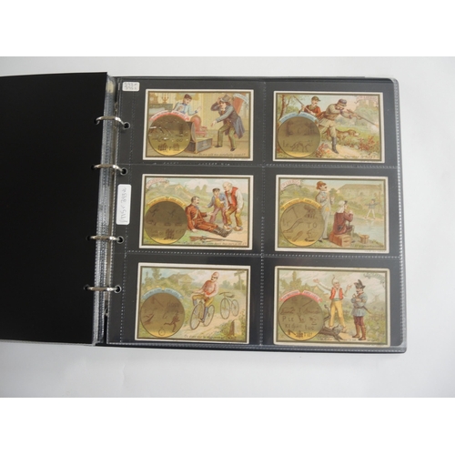 222 - Album containing thirty one sets of Liebig collectors cards