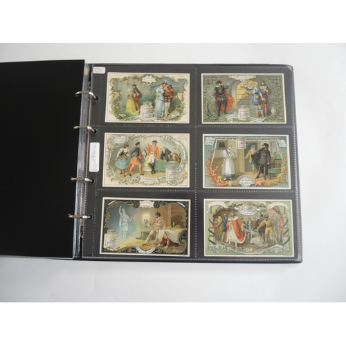 222 - Album containing thirty one sets of Liebig collectors cards