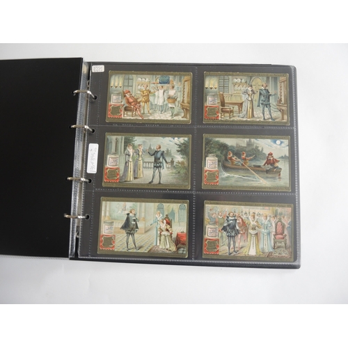 222 - Album containing thirty one sets of Liebig collectors cards