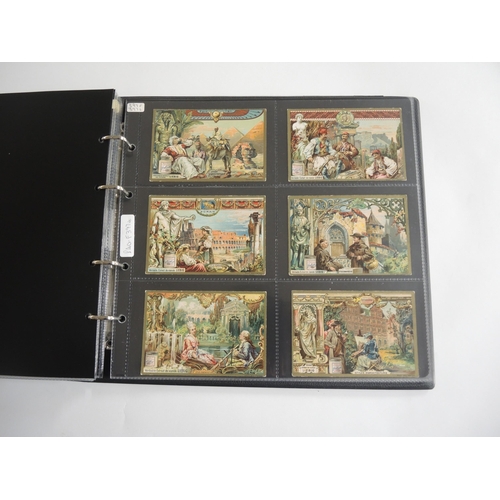 222 - Album containing thirty one sets of Liebig collectors cards