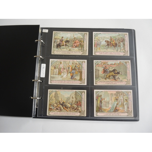 222 - Album containing thirty one sets of Liebig collectors cards