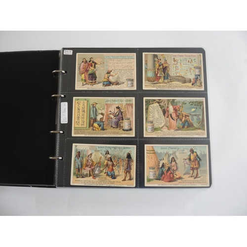 222 - Album containing thirty one sets of Liebig collectors cards