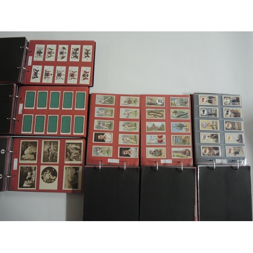 224 - Six albums containing a collection of Wills cigarette cards