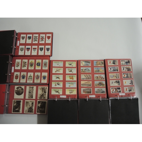 224 - Six albums containing a collection of Wills cigarette cards