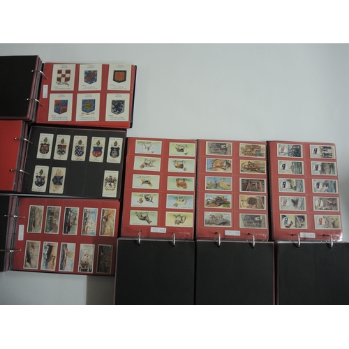 224 - Six albums containing a collection of Wills cigarette cards